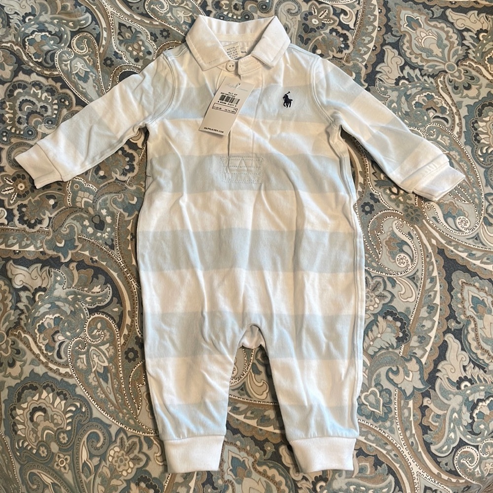 Ralph Lauren Baby Brand New with Tags Coverall Outfit 3 months